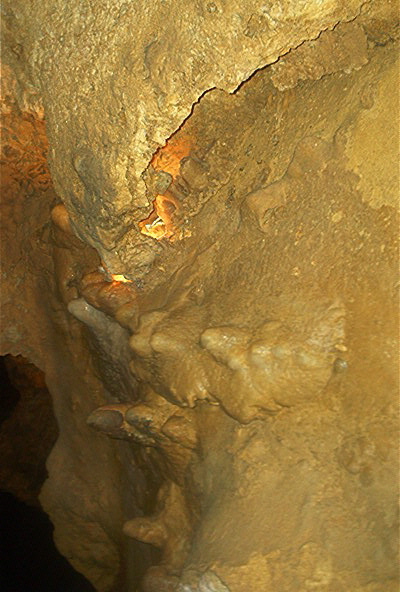 what are these side stalactites called? 
